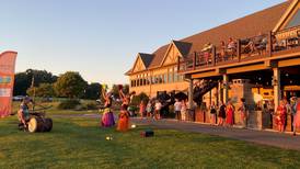 Yorkville Chamber’s annual dinner featured a big turnout and luau theme