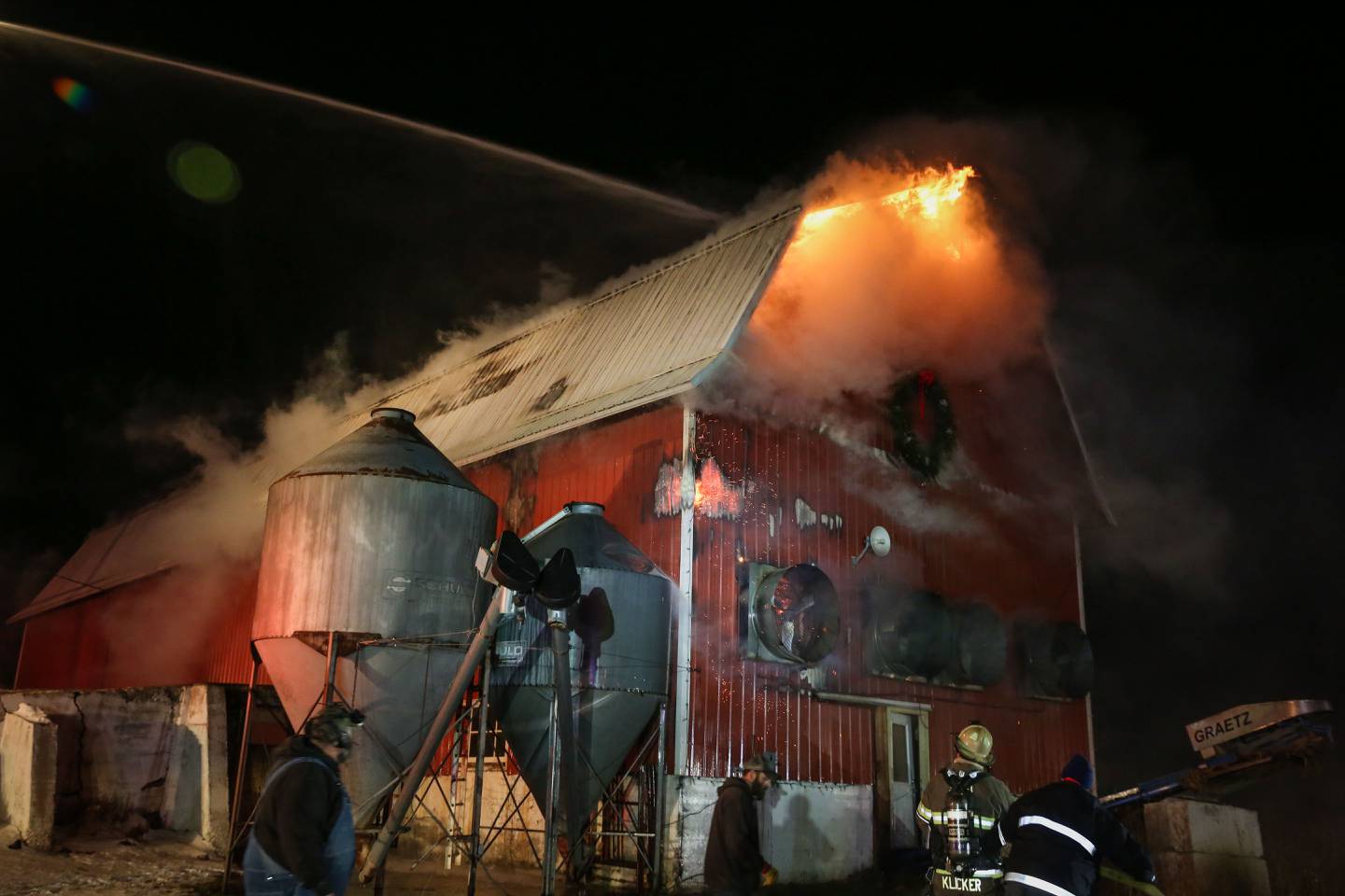 McHenry Township Fire Protection District responded about 9 p.m. Tuesday, Jan. 11, 2022, to a fire in the 6000 block of Barnard Mill Road in Ringwood.