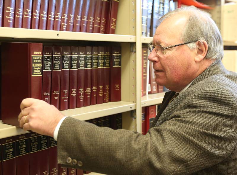 La Salle County Public Defender Tim Cappellini is retiring at the end of November at the La Salle County Governmental Complex on Tuesday, Nov. 22, 2022 in Ottawa.