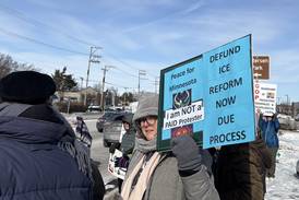 Photos: ICE Out Now protest in McHenry