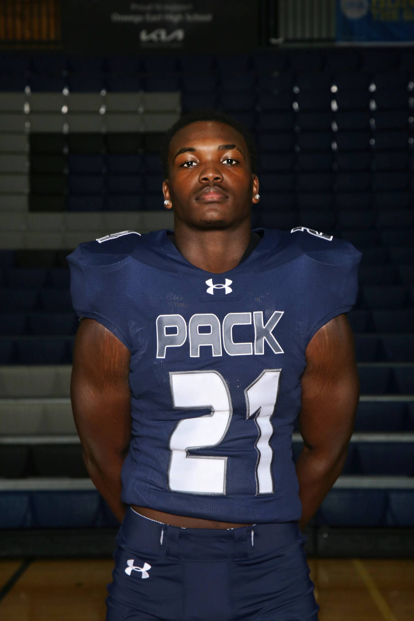 Oswego East junior Lamari Hall