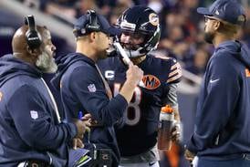 Bears blow fourth-quarter lead to Vikings, lose Ben Johnson’s debut as head coach