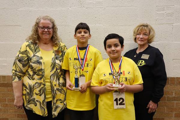 Joliet District 86 congratulates spelling bee winners