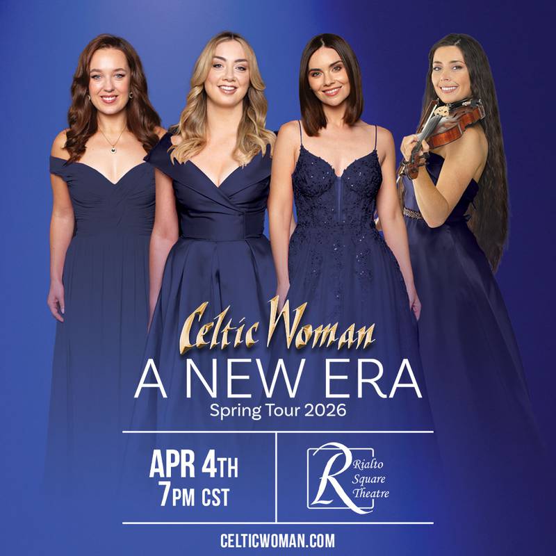 Grammy® nominated global music sensation Celtic Woman will bring their all-new show “A New Era” to Joliet’s Rialto Square Theatre on Saturday, April 4.