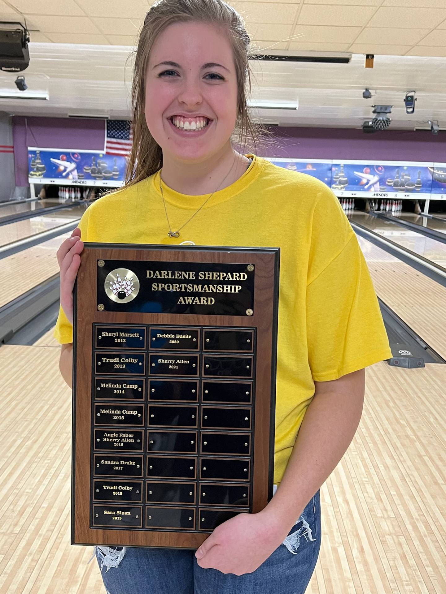 Miranda Sorenson received the Darlene Sheppard Sportsmanship Award.