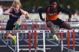 Boys track and field: Speedy York senior Cash Langley is money in the 100 at Red Grange Invitational