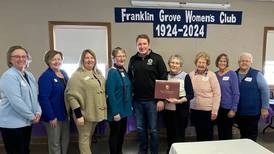 Franklin Grove Woman’s Club celebrates 100 years