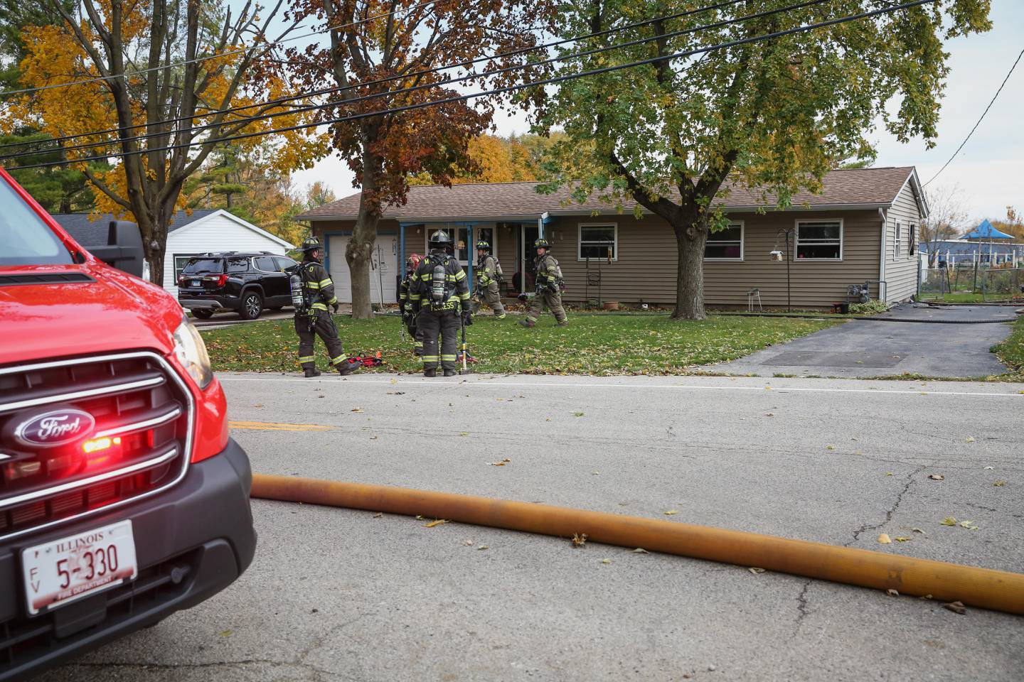 A fire in Crystal Lake left a home uninhabitable on Monday afternoon, Oct. 24, 2022, officials said.