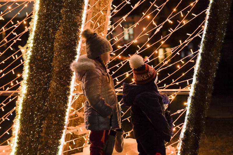 Come and enjoy the wonder of holiday light displays through January at the Batavia Riverwalk.