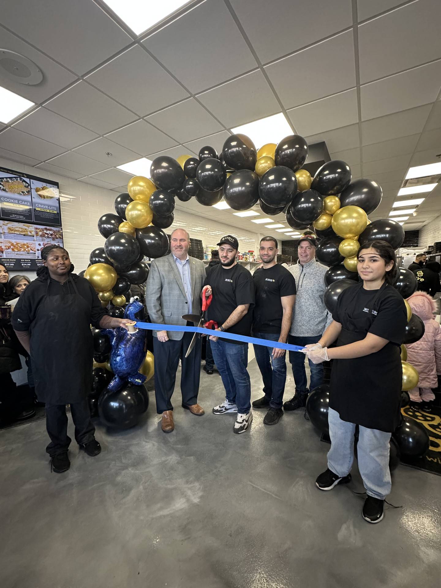 The Joliet Region Chamber of Commerce & Industry also held a ribbon cutting for Crave Cookies in Joliet on Jan. 25.