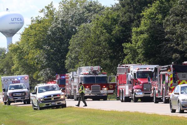 Photos: Firefighters dispatched to Utica structure fire