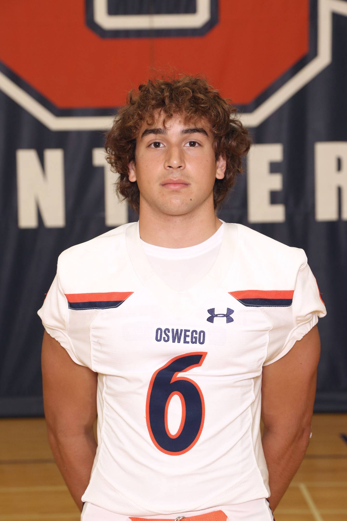 Oswego junior linebacker Mikey Claycombe