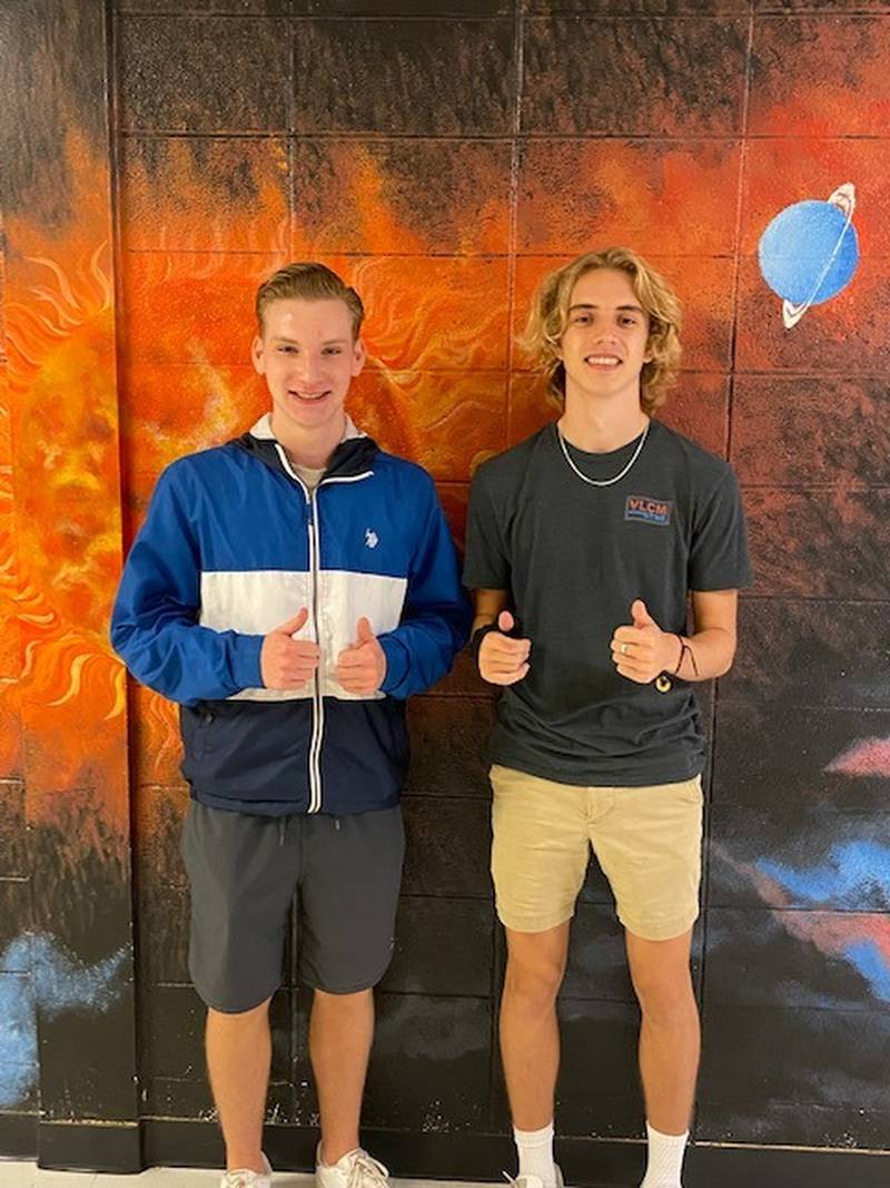 St. Charles East High School seniors  Nathan Throneburg and Matthew Hall have been named semifinalists in the 68th annual National Merit Scholarship Program.