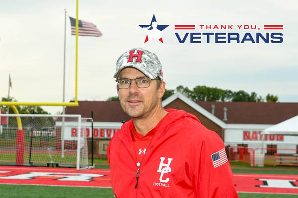 Lombard’s Ken Lager, U.S. Marine Corps veteran, now molds young people as football coach, teacher