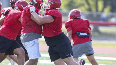 Photos: Yorkville football takes to the practice field