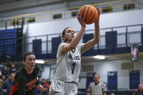 Aubrey Lamberti sets Oswego East career scoring record as Wolves win thriller against Minooka
