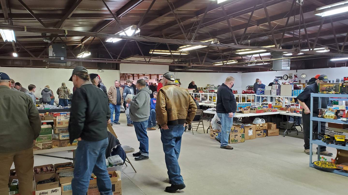 The Model Train Fair and Farm Toy Show is scheduled 9 a.m. to 3 p.m. Saturday, Feb. 17, 2024, at Bureau County Fairgrounds in Princeton.