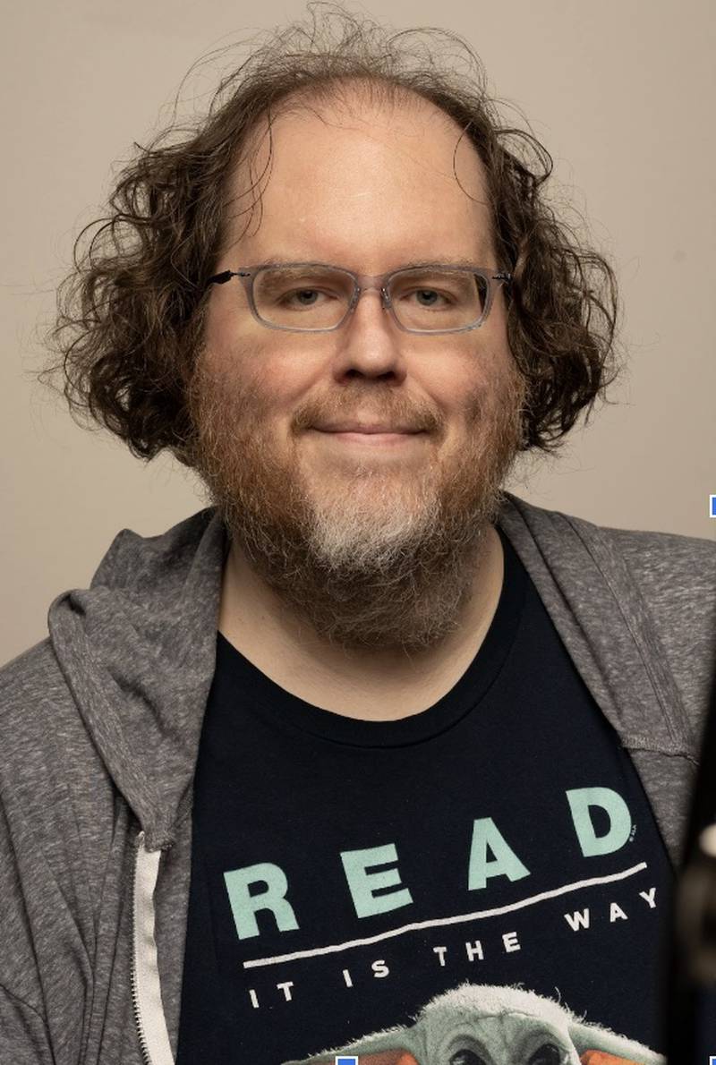 Mike Rank, librarian at Joliet Public Library