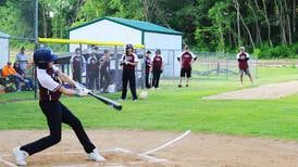Bases loaded with youth baseball in Dixon