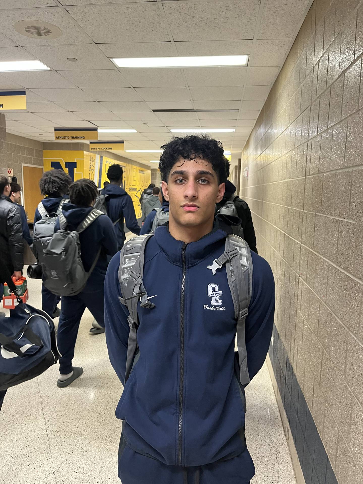 Oswego East senior Zayn Manalodi