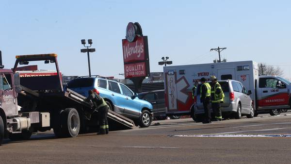 Photos: Two-vehicle collision snarls traffic on Illinois Route 251 in Peru 