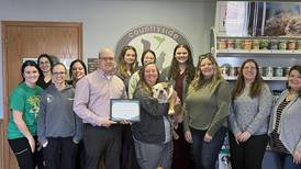 Streator Chamber names Countryside Animal Clinic as February Business of the Month