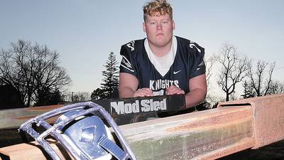 Fieldcrest's Mason Faulk named The Times Football Player of the Year