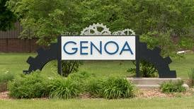Two injured in crash at Genoa intersection