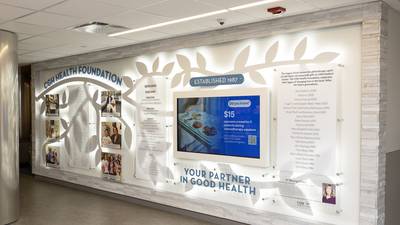 CGH Health Foundation unveils new donor wall 