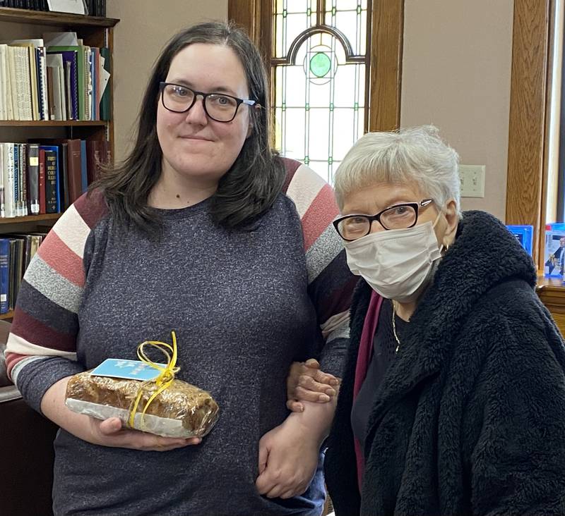 To Celebrate National Library Week, residents of the Greenfield Retirement home traveled to local libraries.