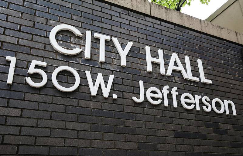 City Hall on Tuesday, May 22, 2018, in Joliet, Ill.