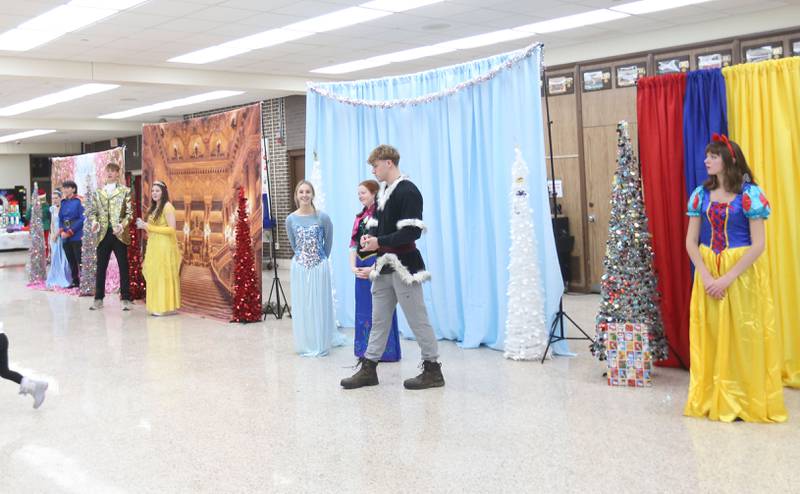 La Salle-Peru Township High School students dress in costume on Saturday, Dec. 6, 2025 in La Salle.