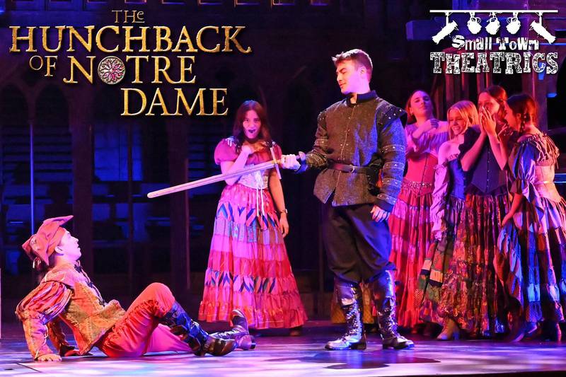 Small Town Theatrics will present 'The Hunchback of Notre Dame' from July 17 - 20 at the Coal City Performing Arts Center.