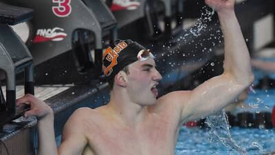 Jacob Gramer wins IHSA state title in 100 butterfly for DeKalb-Sycamore