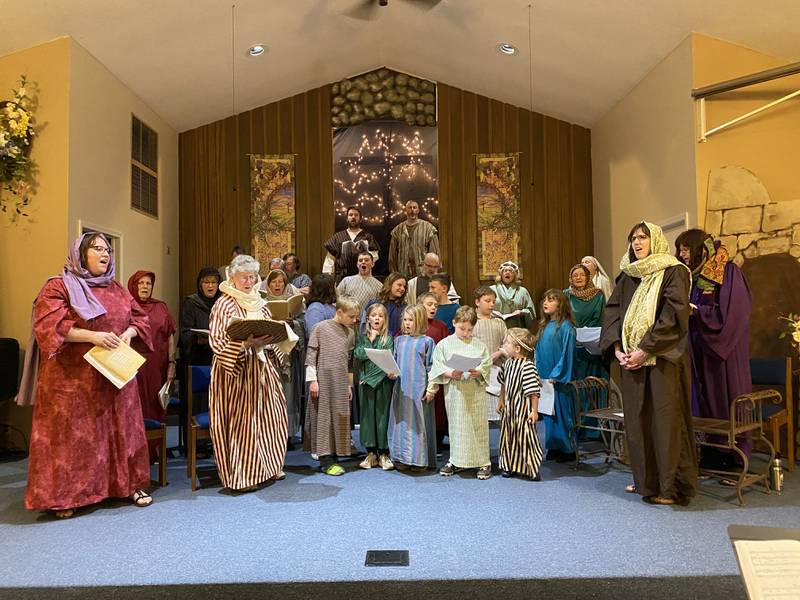 Princeton Bible Church Choir will be offering two performances of its Easter musical, “Who Do You Say I Am,” by Claire Cloninger and Robert Sterling.