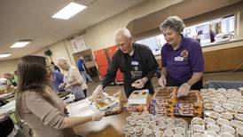 Dixon Knights of Columbus’ Thanksgiving dinner comes to an end
