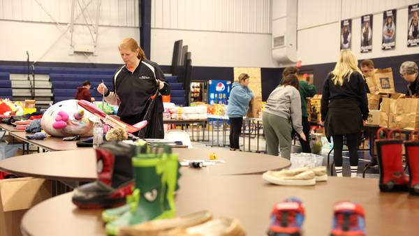 Photos: Grace Christian Academy becomes supply central