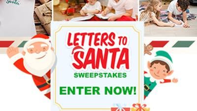 2021 Letters to Santa Sweeps