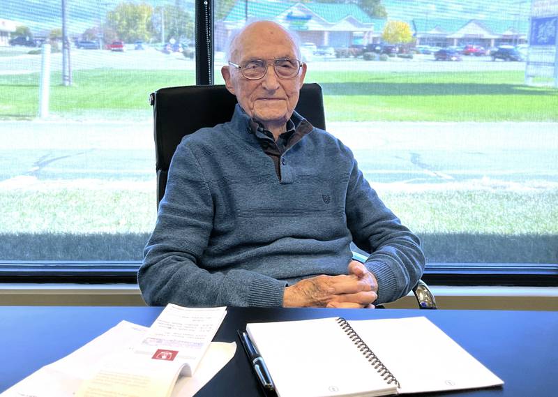 John "Jack" Connerton. A 105-year-old WWII veteran living in Sycamore.