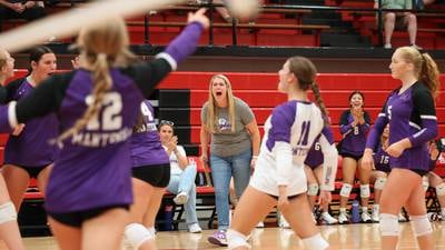 Photos: Bradley-Bourbonnais vs. Manteno, girls volleyball