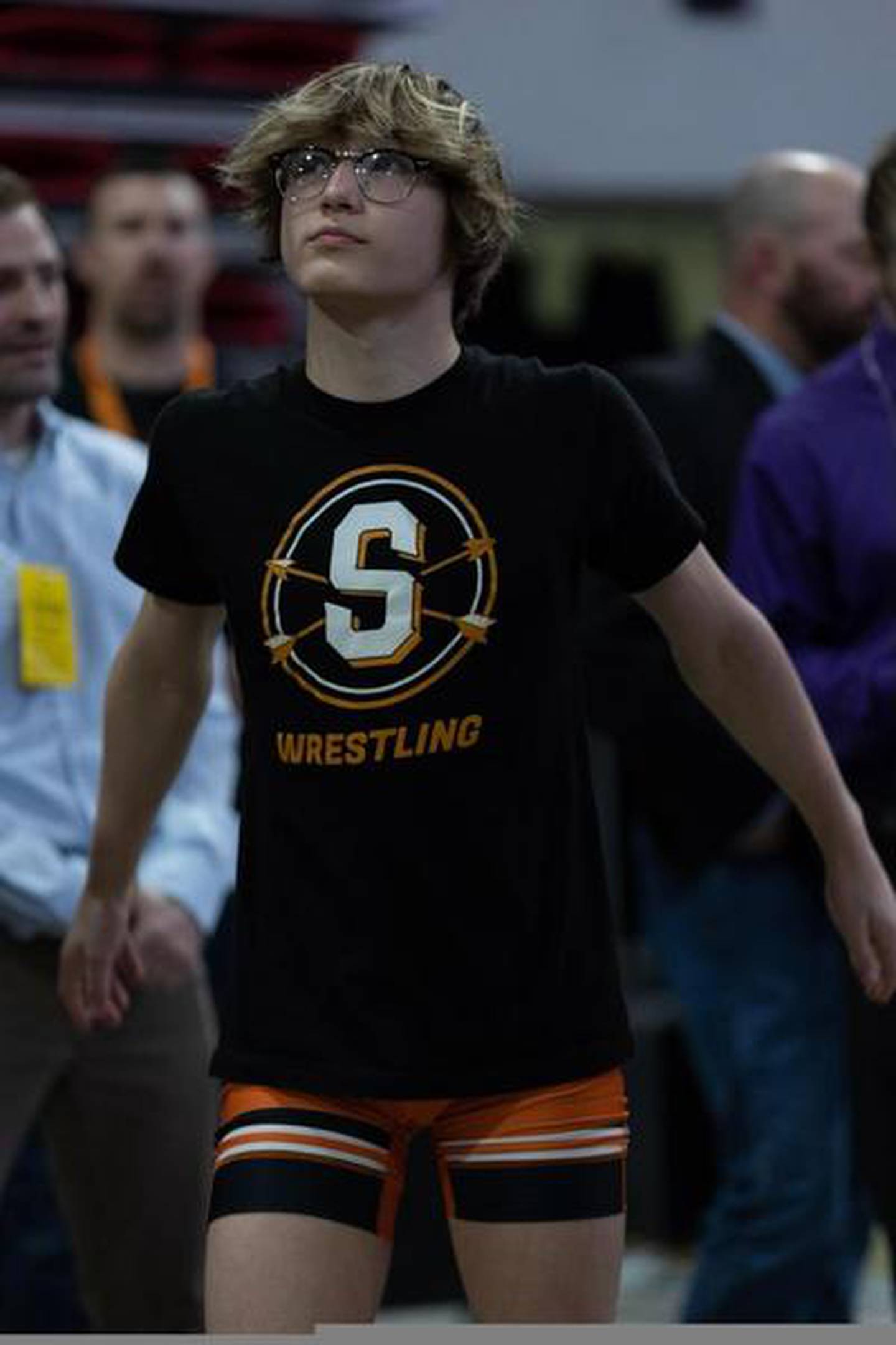 Cooper Corder competes in a recent wrestling match.