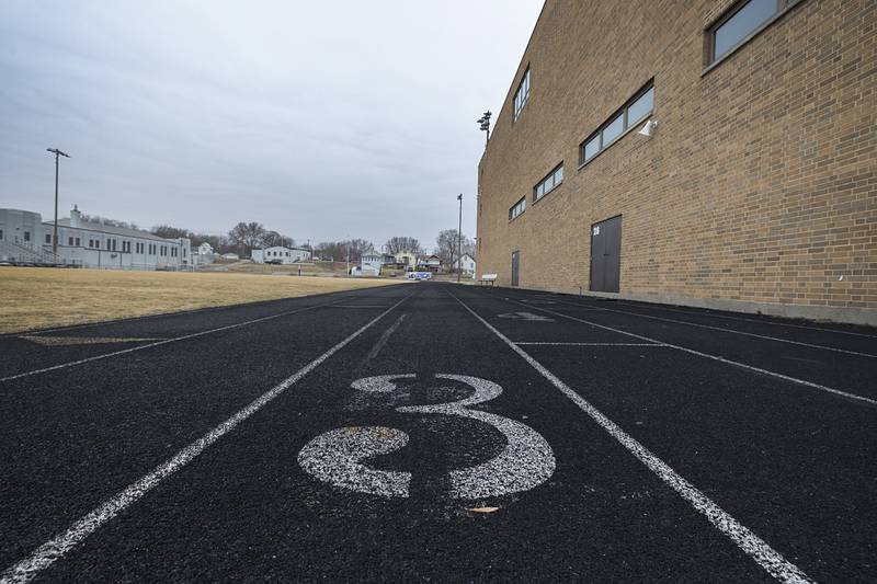 Repairing and renovating the track is part of the plan as seen Tuesday, March 3, 2026, at Dixon High School.