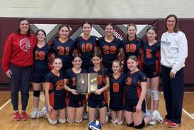 St. Carlos Acutis seventh grade volleyball advances to state