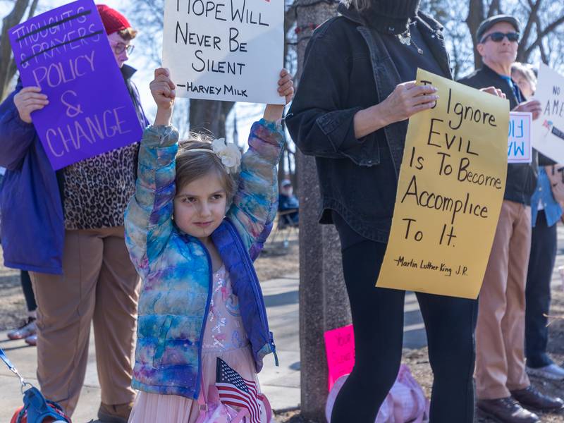 Photos: 'Pretti good time for a Protest' draws Illinois Valley residents