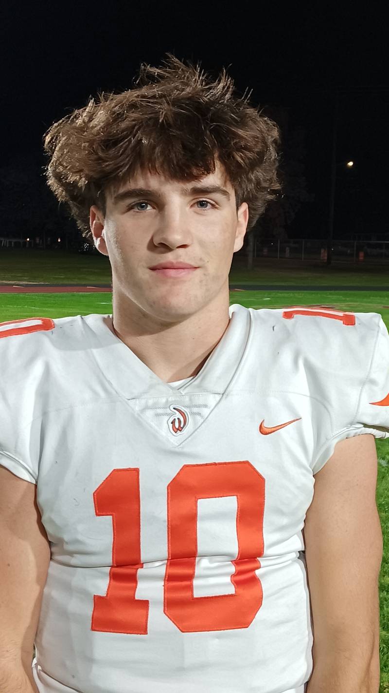 Lincoln-Way West's Chase Hetfleisch.