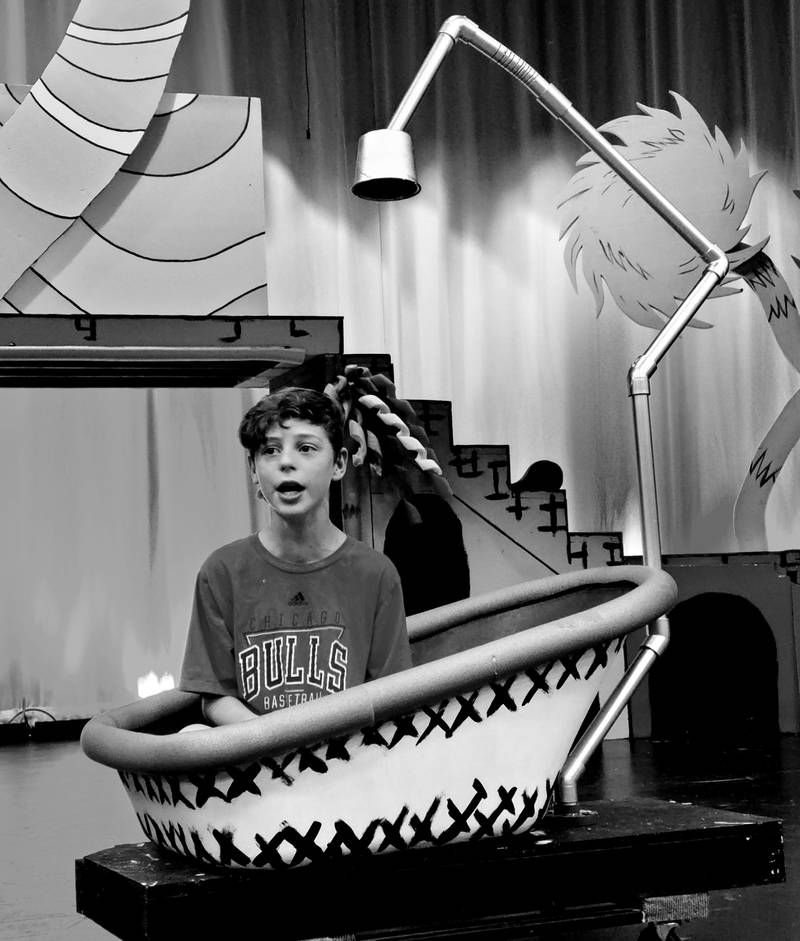 Sawyer Smith appearing as Jojo singing "It's Possible." The Putnam County Community Theatre, with special arrangement from Music Theatre International, will present “Seussical” at 7 p.m. on July 14, 15, 21, 22 and at 2 p.m. on July 23 at Putnam County High School, 402 E. Silverspoon Ave. in Granville.