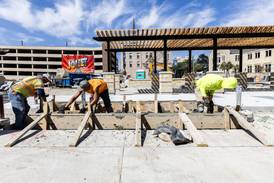 Photos: Construction continues on the city square project in Downtown Joliet