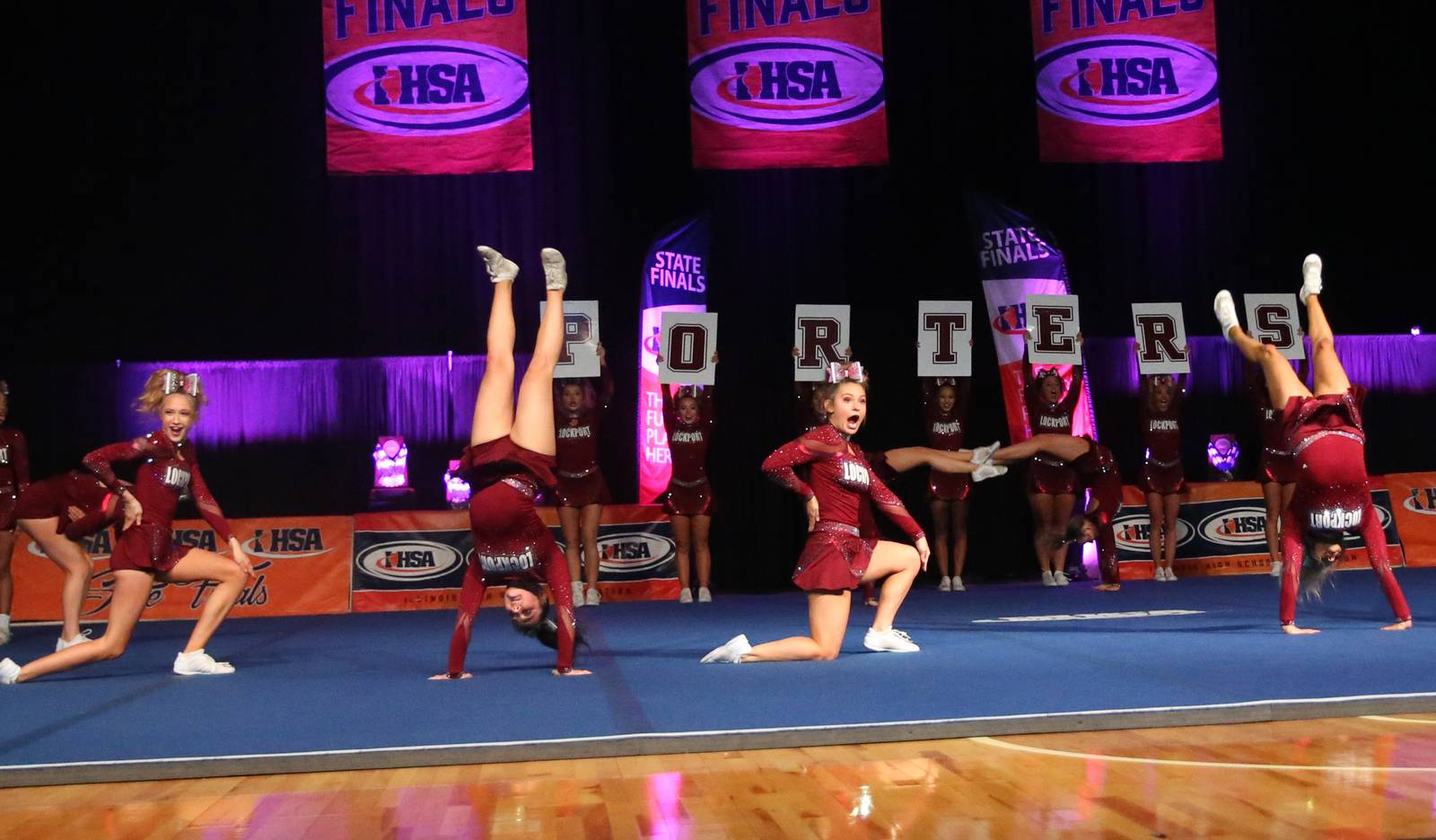 Photos IHSA State Cheerleading Competition finals Shaw Local