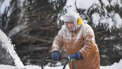 Photos: Digging out from Friday's winter storm in Ogle County