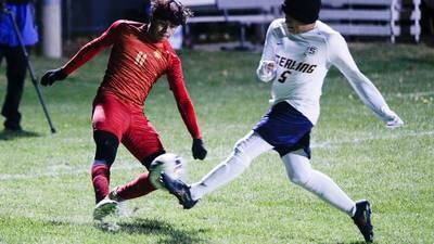 Boys soccer: Resilient Sterling tops Rock Island in regional semifinal after two overtime periods, PK shootout